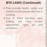 Building Bye-Laws